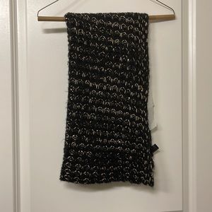 Express black and gold scarf